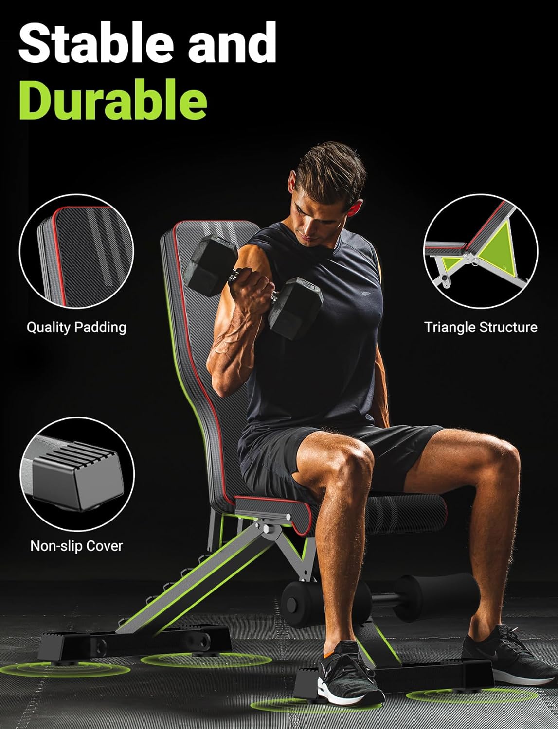 Yoleo Adjustable Weight Bench Review