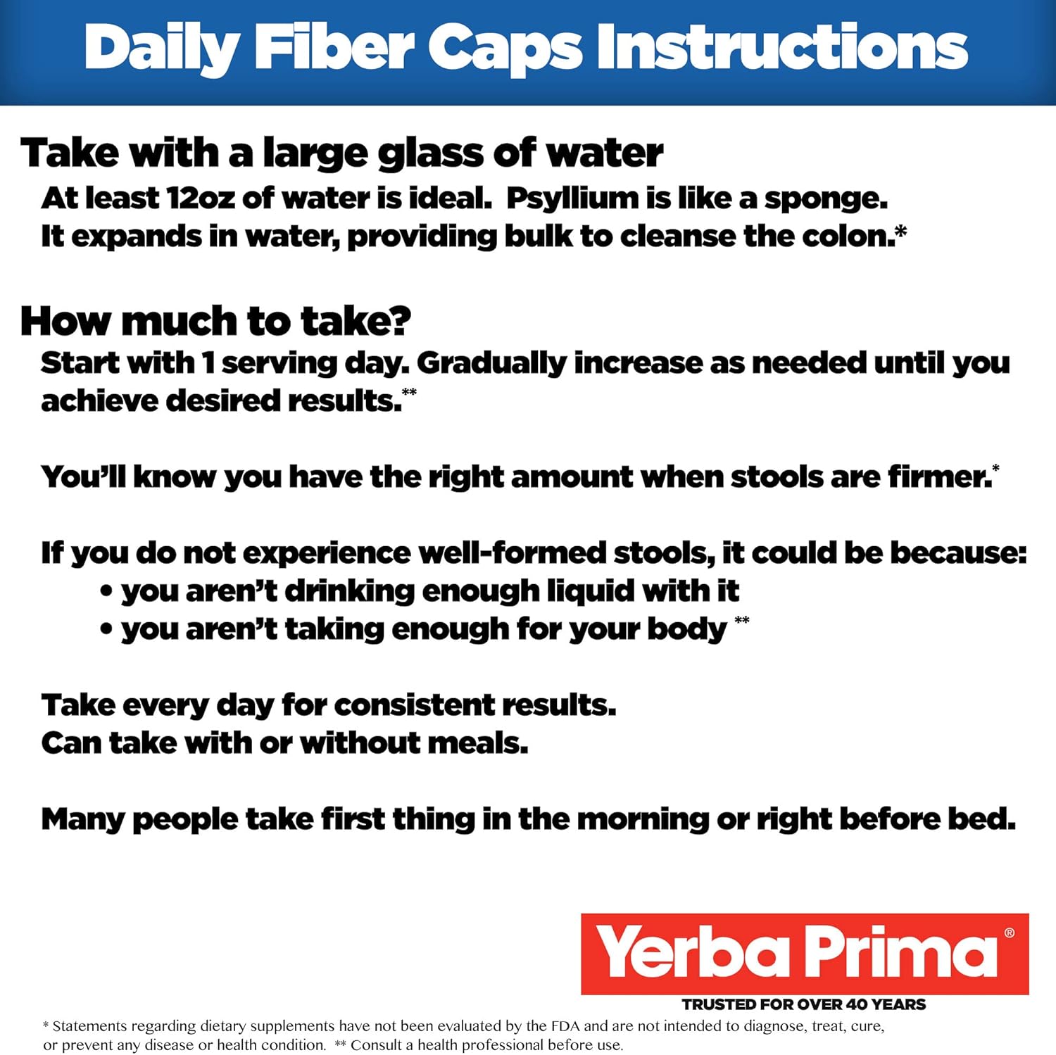 Yerba Prima Daily Fiber Caps Review